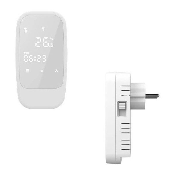 Розетковий терморегулятор HSens 02DB Wi-Fi (16А)