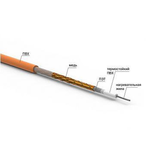 Тепла підлога ZUBR DC Cable 210 Вт
