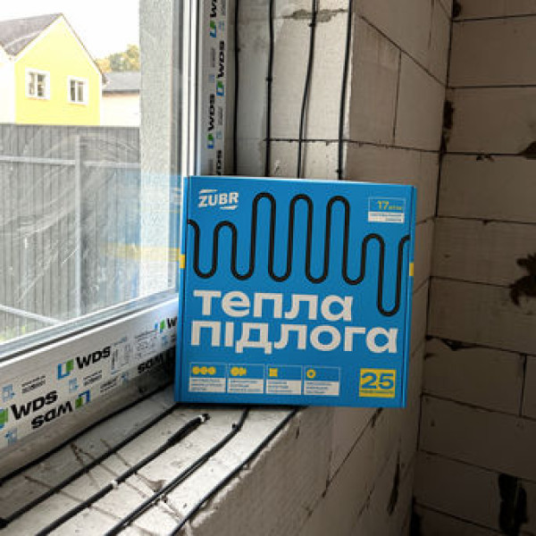 Тепла підлога ZUBR DC Cable 2010 Вт