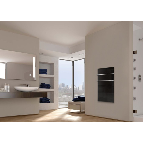 Cклокерамический полотенцесушитель HGlass GHT 6012 В Premium
